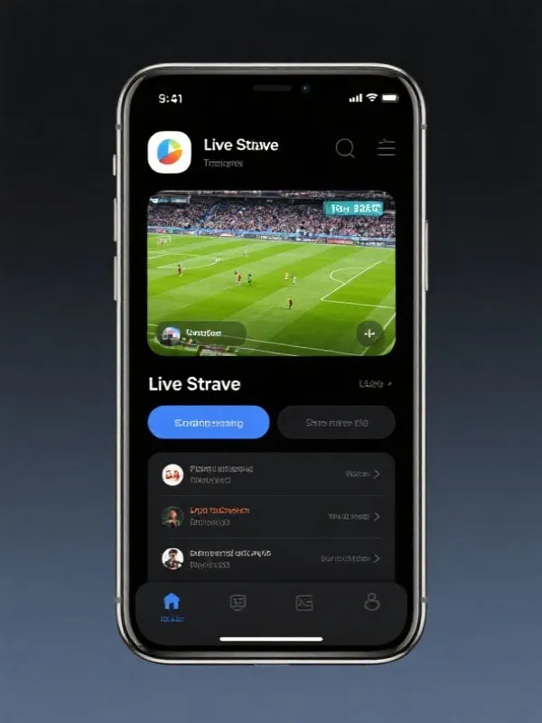 咪咕体育APP应用界面展示